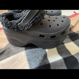 Platform rubber slides (Crocs Style)
